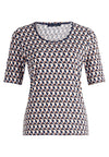 An image of the Betty Barclay Patterned T-Shirt