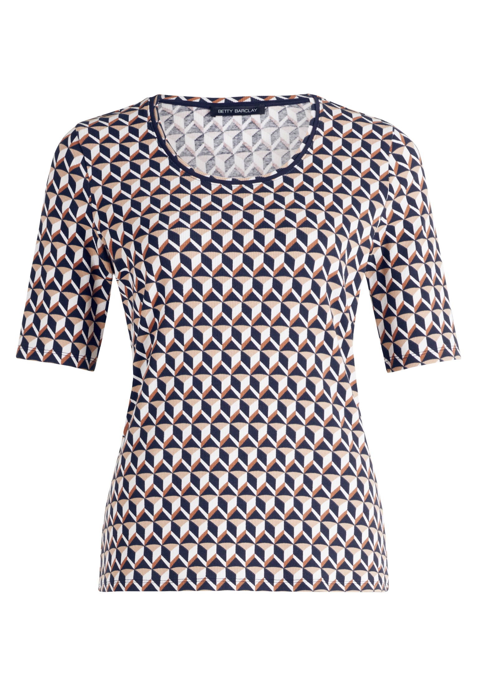 An image of the Betty Barclay Patterned T-Shirt