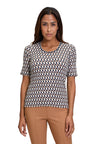 An image of the Betty Barclay Patterned T-Shirt
