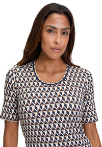 An image of the Betty Barclay Patterned T-Shirt