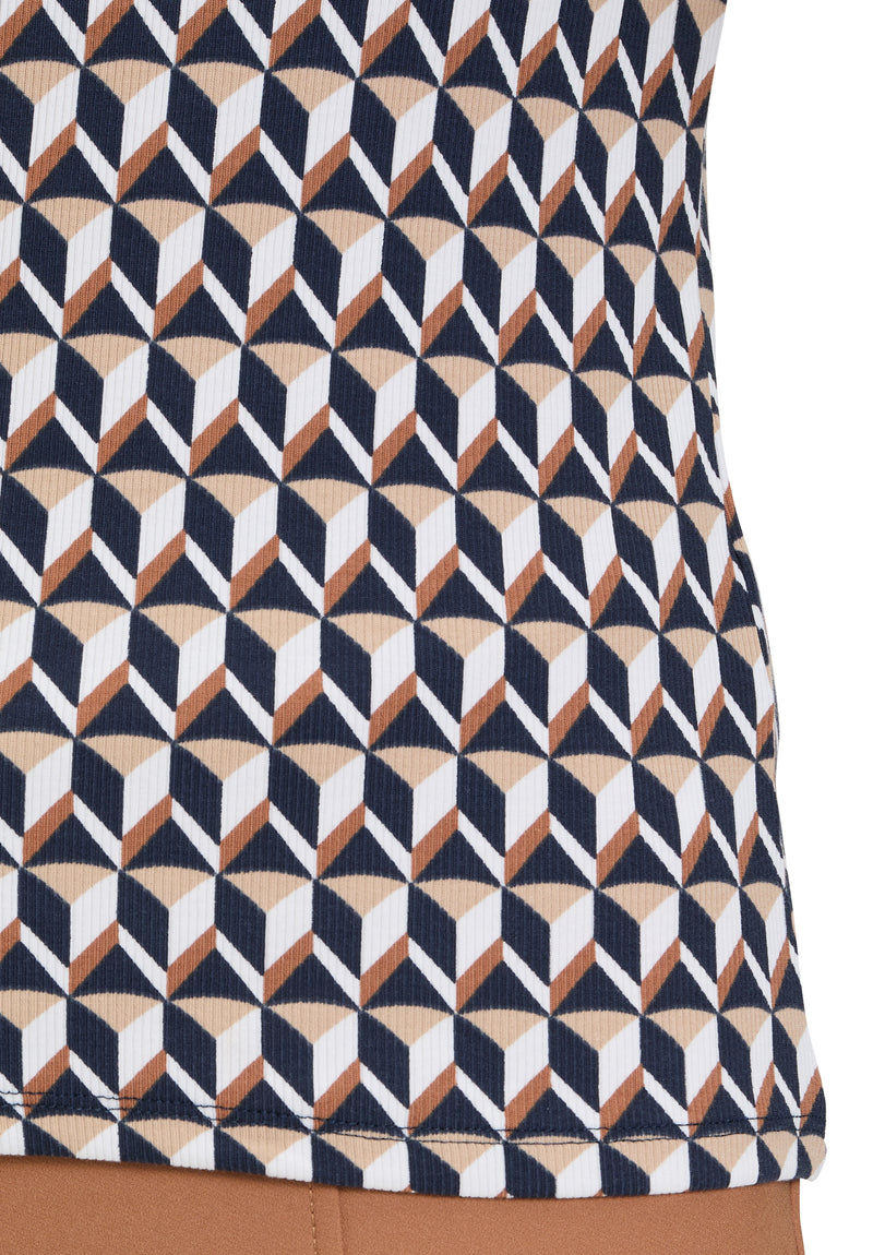 An image of the Betty Barclay Patterned T-Shirt