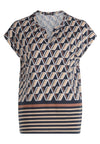 An image of the Betty Barclay Short Sleeve Top