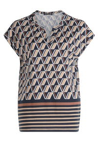 An image of the Betty Barclay Short Sleeve Top