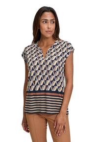 An image of the Betty Barclay Short Sleeve Top