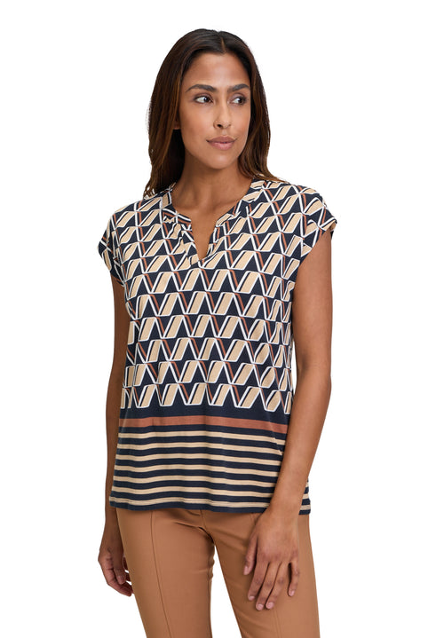 An image of the Betty Barclay Short Sleeve Top