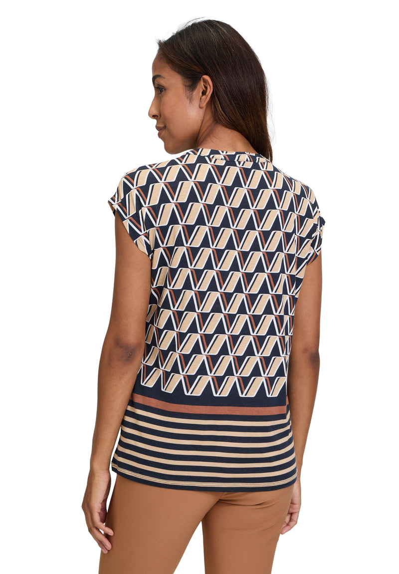 An image of the Betty Barclay Short Sleeve Top