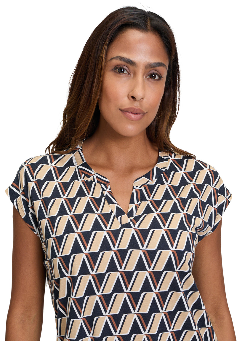 An image of the Betty Barclay Short Sleeve Top