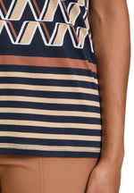 An image of the Betty Barclay Short Sleeve Top