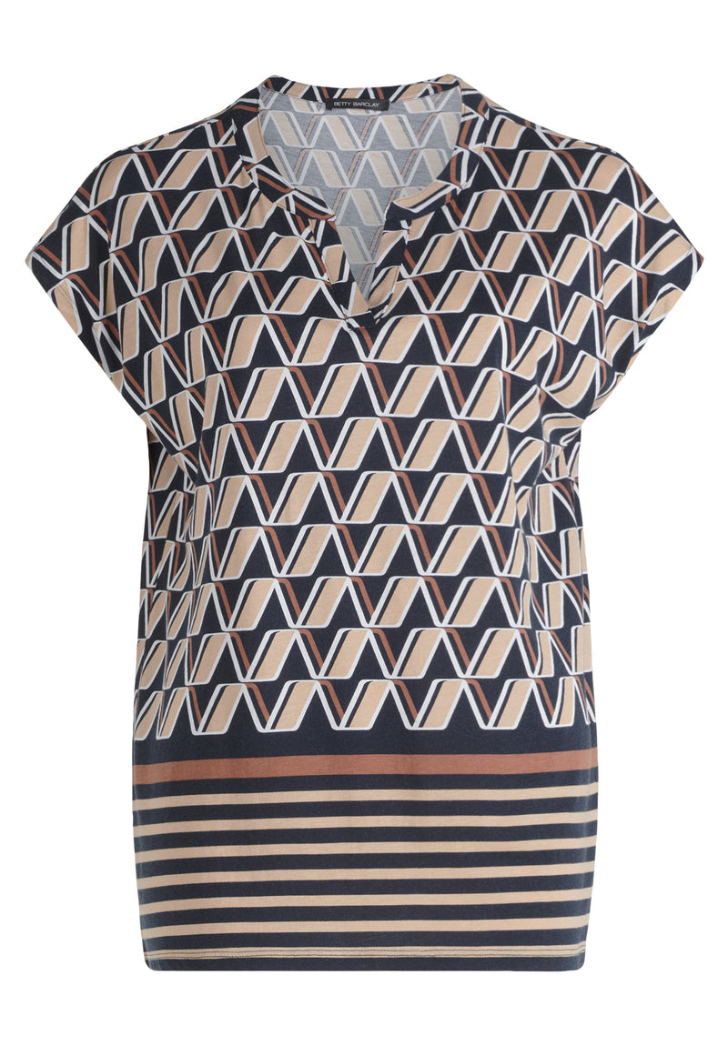 An image of the Betty Barclay Short Sleeve Top