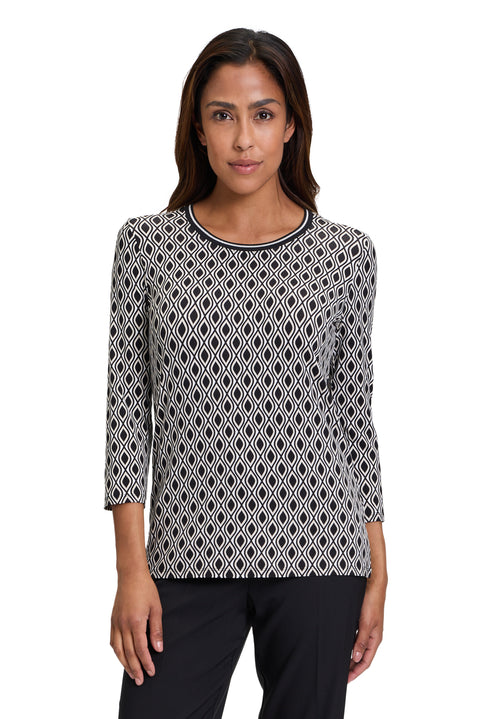 An image of the Betty Barclay 3/4 Sleeve Top