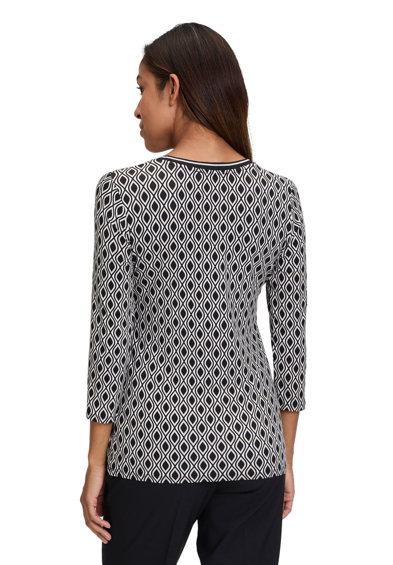 An image of the Betty Barclay 3/4 Sleeve Top