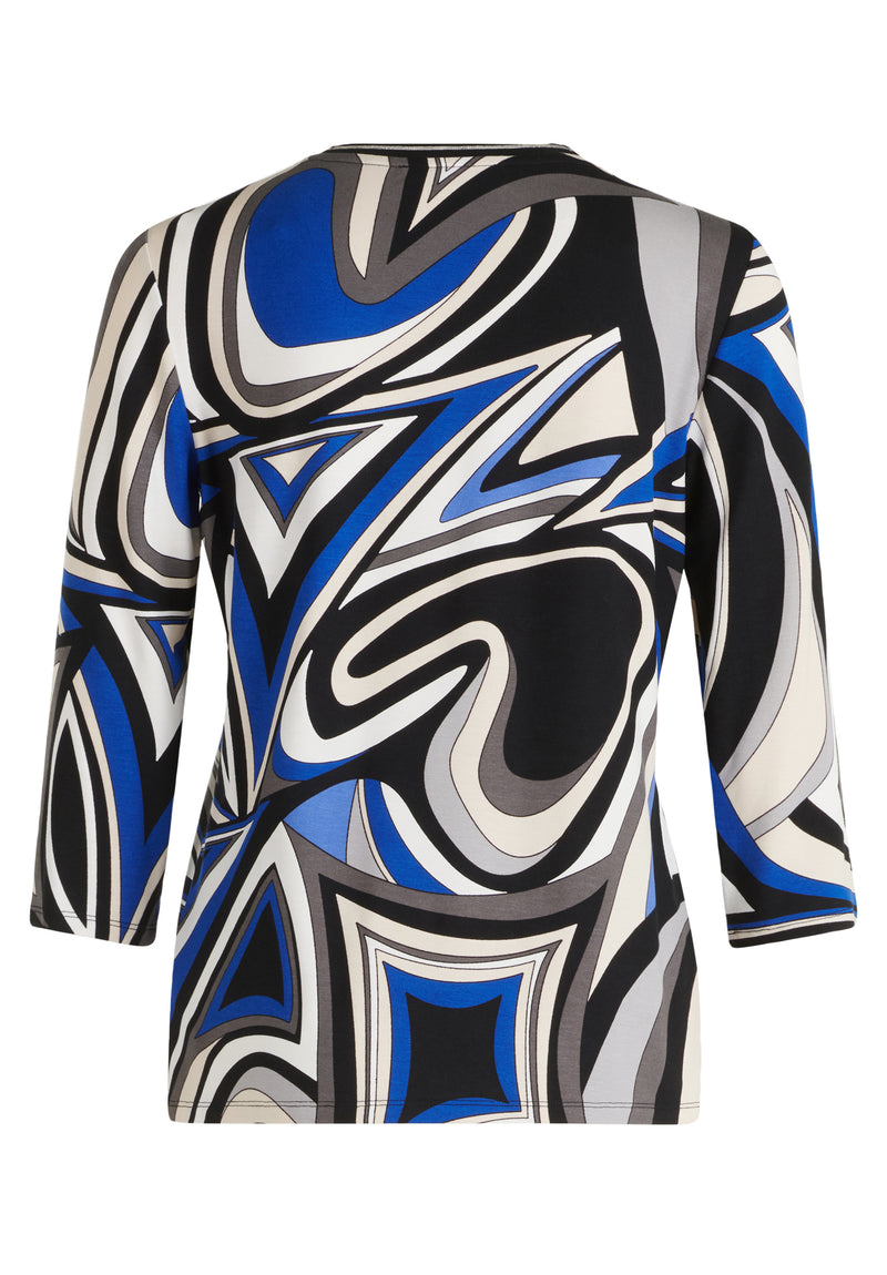 An image of the Betty Barclay Abstract Top