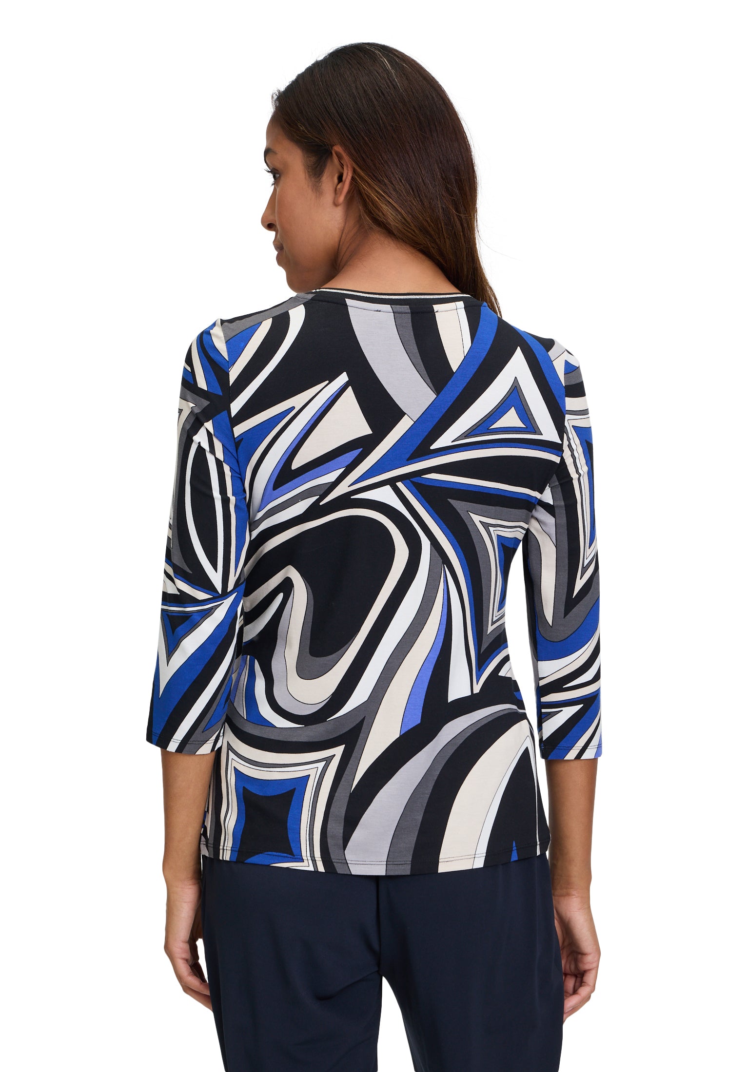 An image of the Betty Barclay Abstract Top