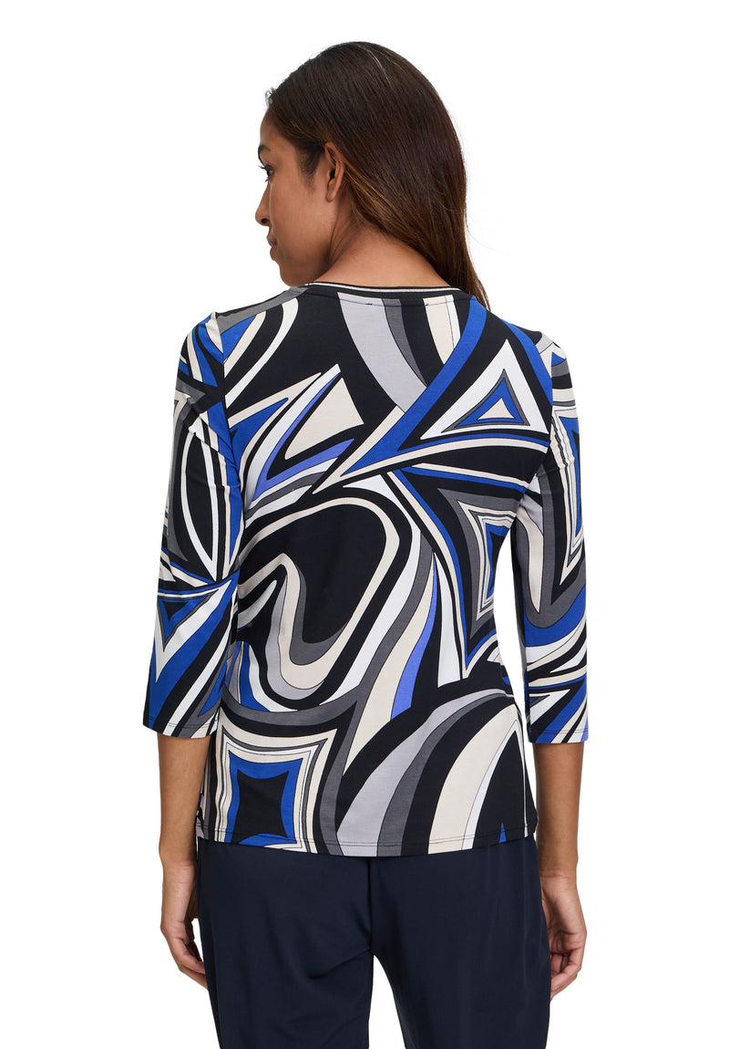 An image of the Betty Barclay Abstract Top