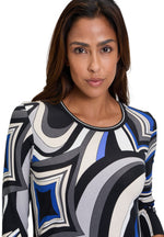An image of the Betty Barclay Abstract Top