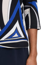 An image of the Betty Barclay Abstract Top