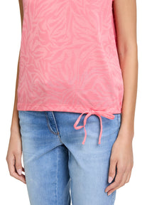 An image of the Betty Barclay Tie Detail Top