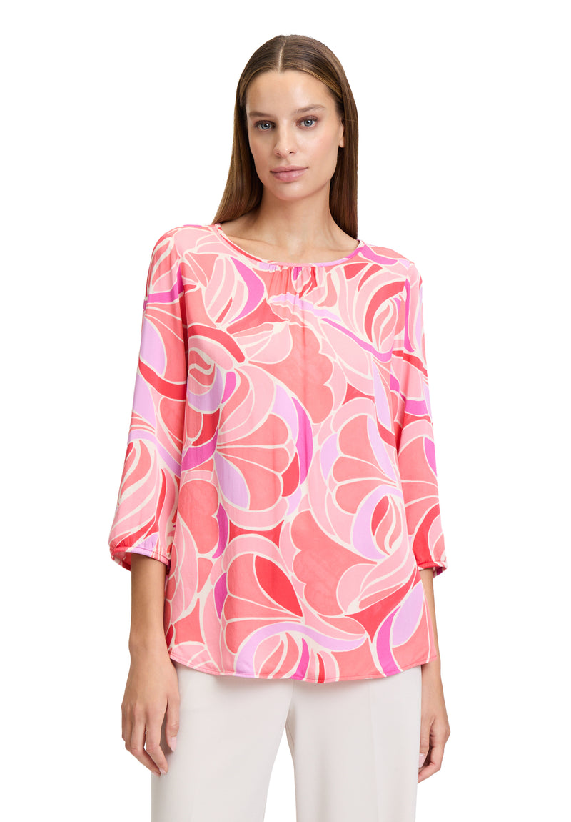 An image of the Betty Barclay Satin Blouse