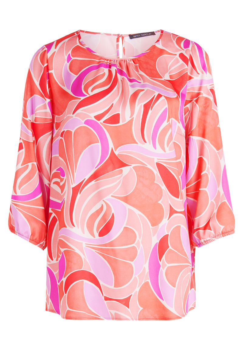 An image of the Betty Barclay Satin Blouse