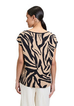 An image of the Betty Barclay Animal Print T-Shirt