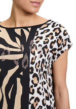 An image of the Betty Barclay Animal Print T-Shirt