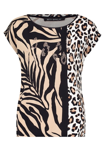 An image of the Betty Barclay Animal Print T-Shirt