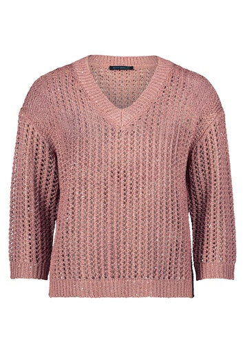 An image of the Betty Barclay Openwork Jumper