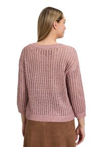 An image of the Betty Barclay Openwork Jumper