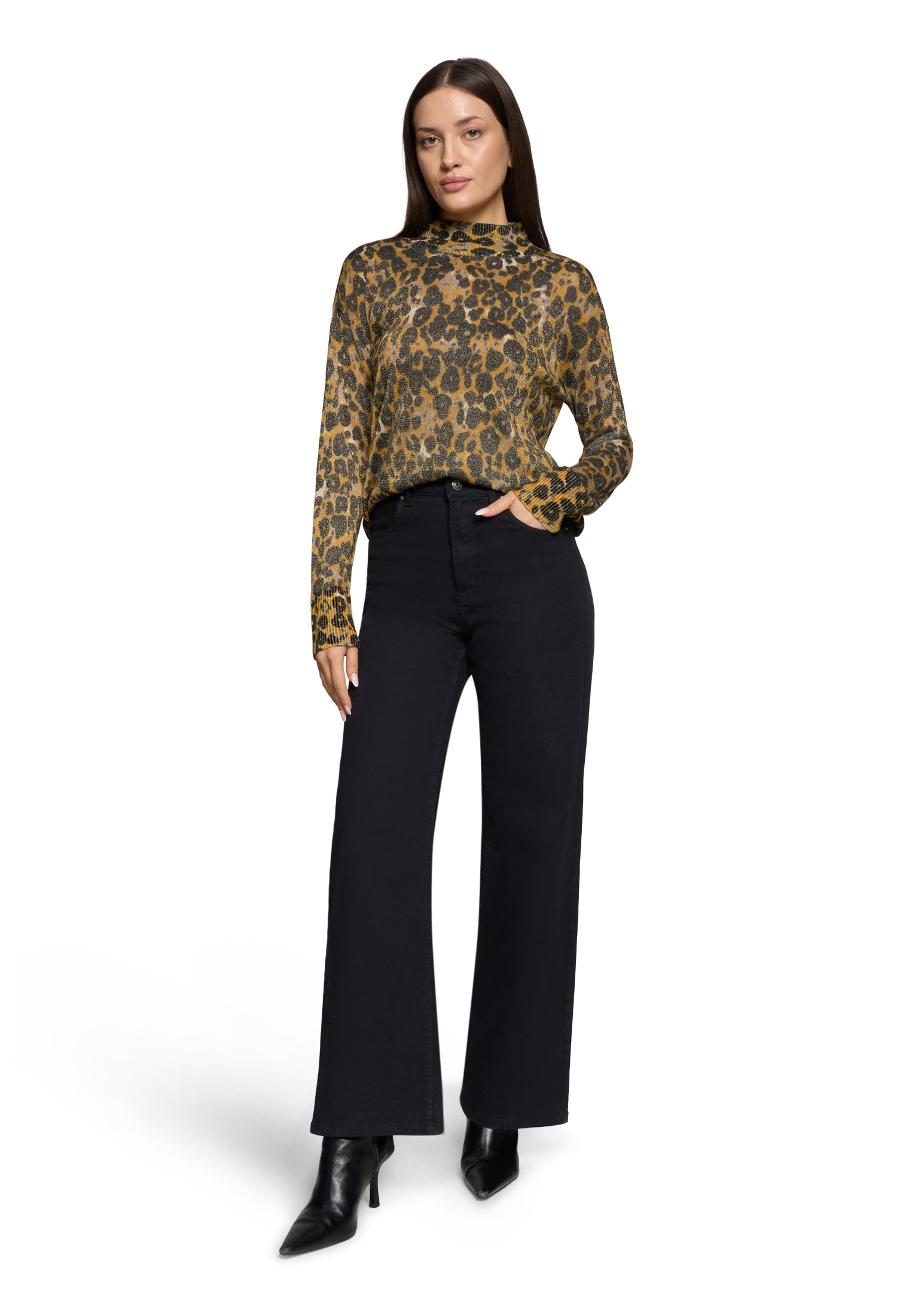 An image of the Betty Barclay Long Sleeve Knitted Sweater