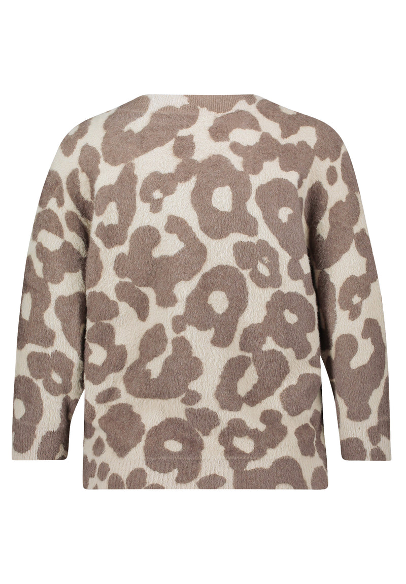 3/4 Sleeve Knitted Sweater