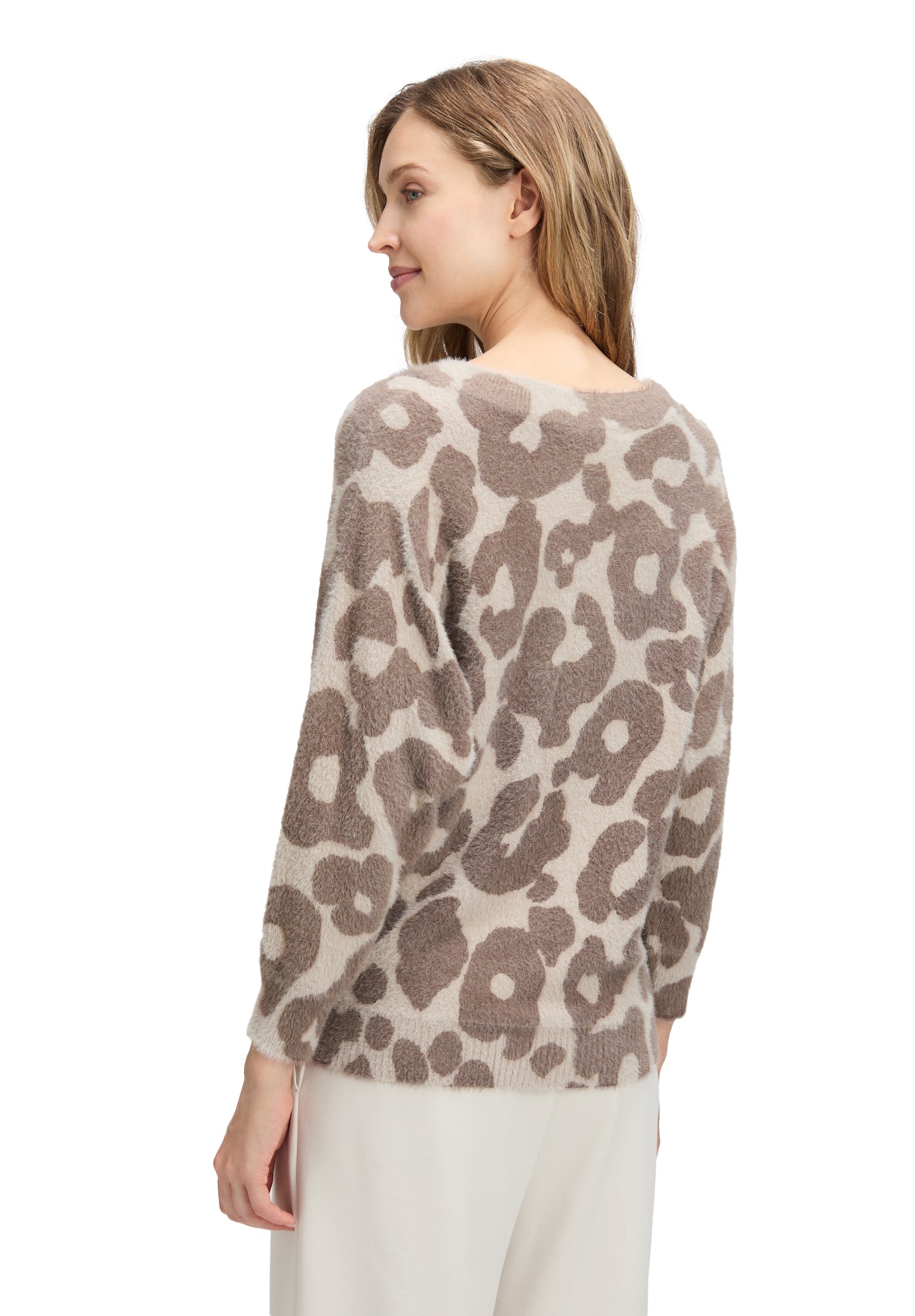 3/4 Sleeve Knitted Sweater