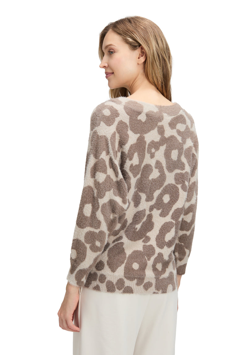 3/4 Sleeve Knitted Sweater