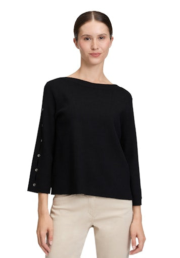 An image of the Betty Barclay Long Sleeve Knitted Sweater