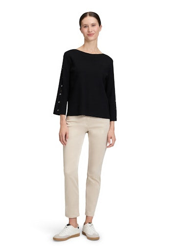 An image of the Betty Barclay Long Sleeve Knitted Sweater