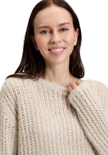 An image of the Betty Barclay Long Sleeve Knitted Sweater