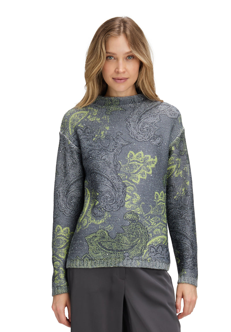 An image of the Betty Barclay Long Sleeve Knitted Sweater