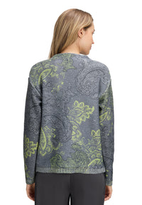 An image of the Betty Barclay Long Sleeve Knitted Sweater