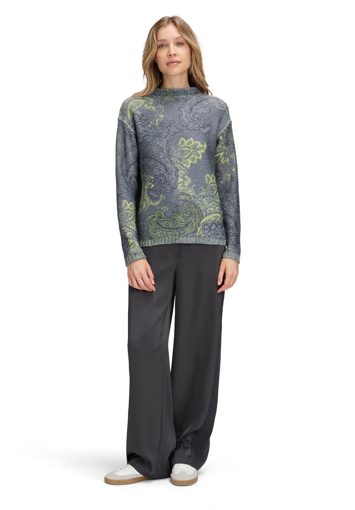 An image of the Betty Barclay Long Sleeve Knitted Sweater