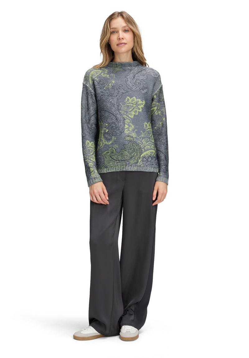 An image of the Betty Barclay Long Sleeve Knitted Sweater