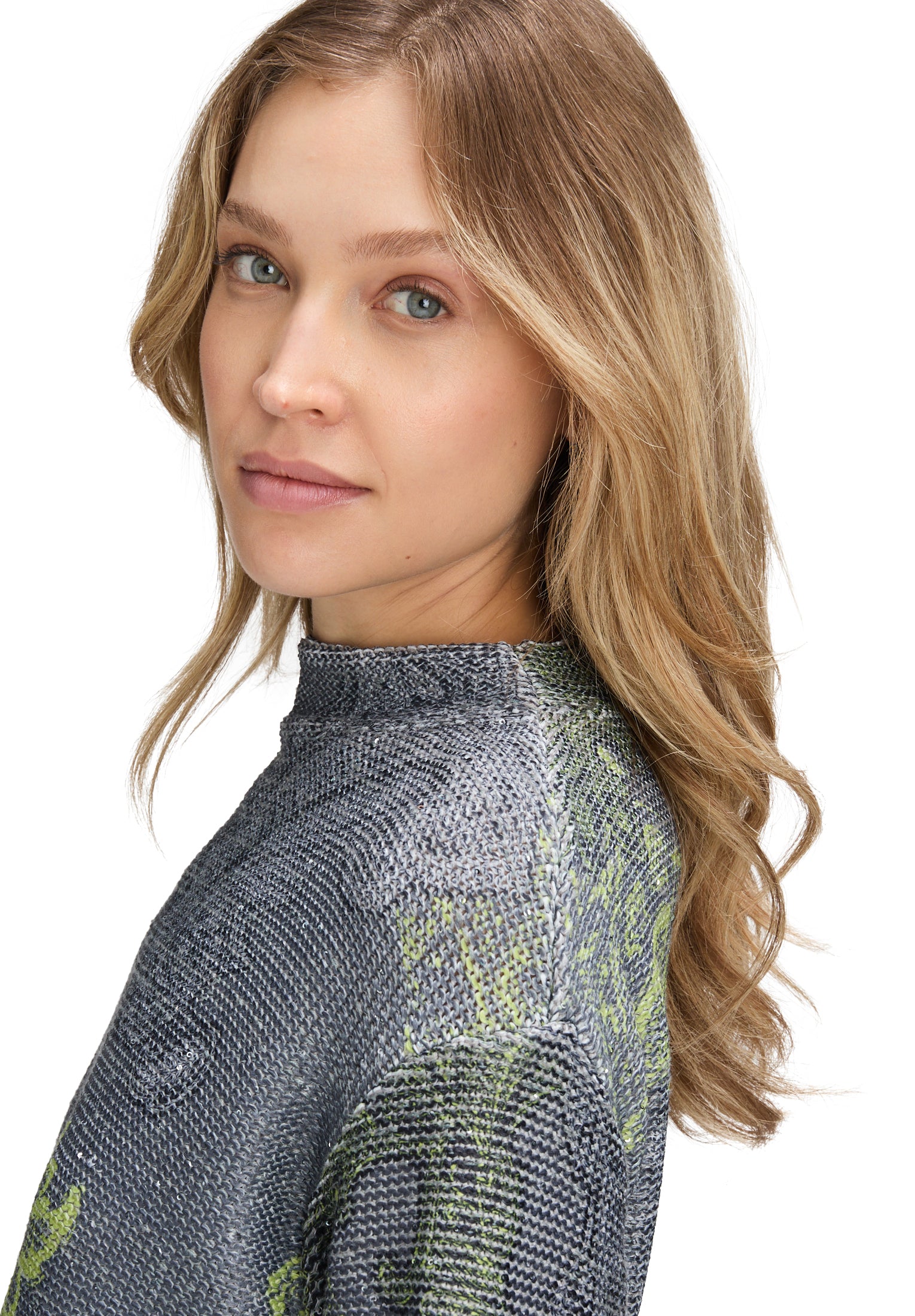 An image of the Betty Barclay Long Sleeve Knitted Sweater