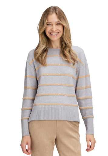 An image of the Betty Barclay Long Sleeve Knitted Sweater
