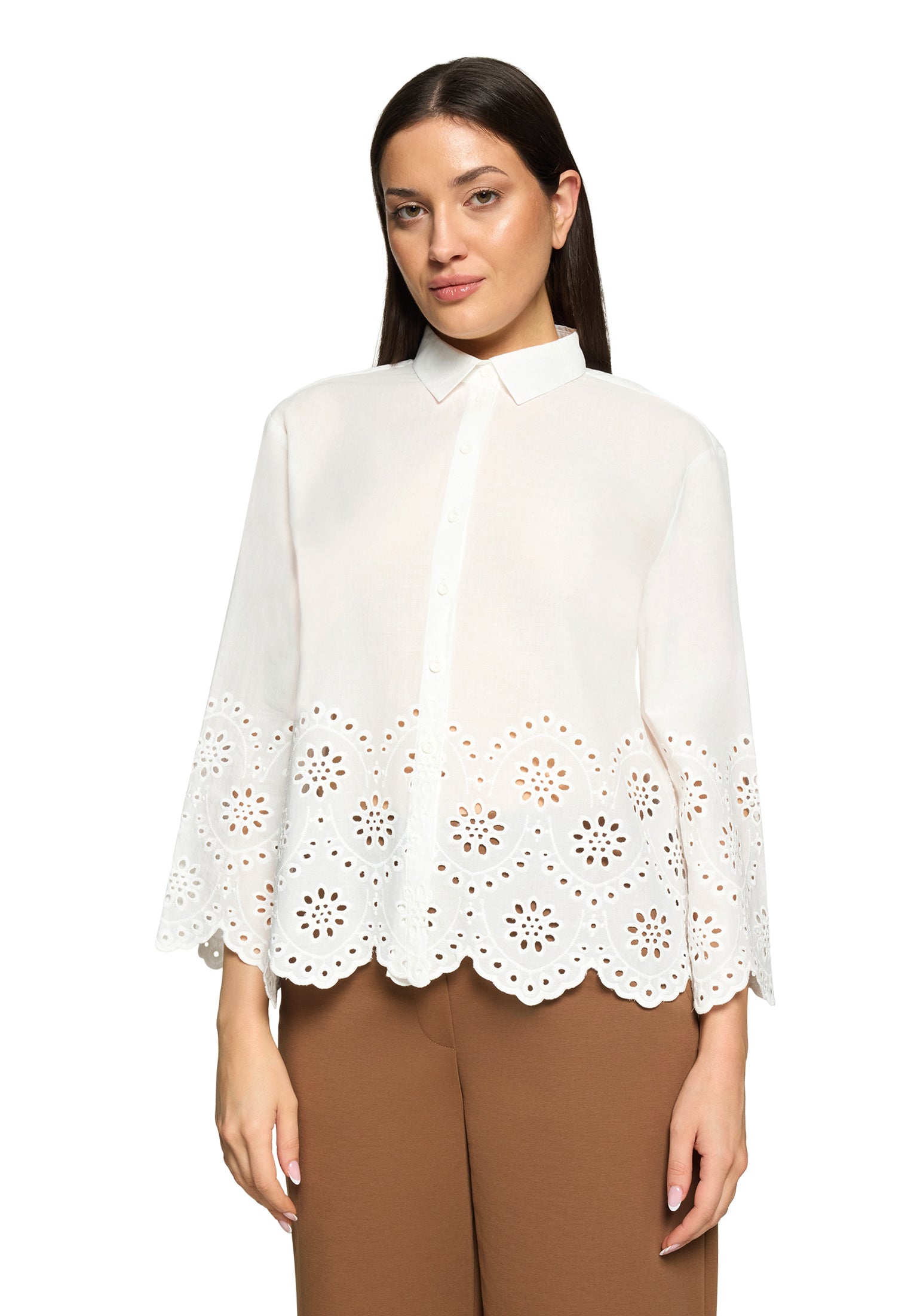 An image of the Betty Barclay Lace blouse