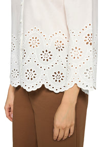 An image of the Betty Barclay Lace blouse