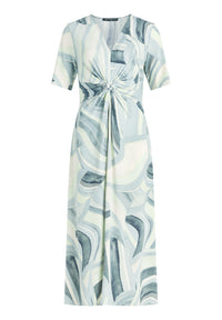 1/2 Sleeve Long Dress