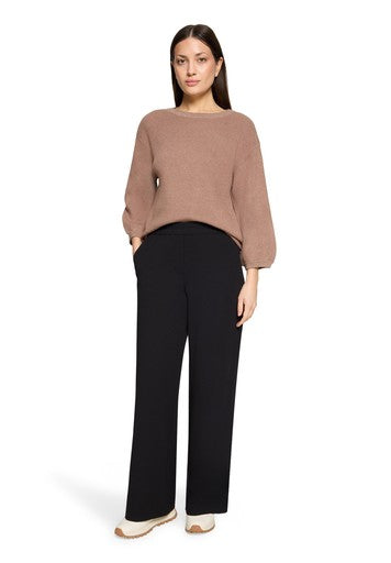 3/4 Sleeve Knitted Pullover