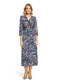 Animal Print Long Dress