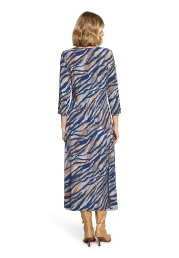 Animal Print Long Dress