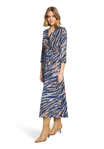 Animal Print Long Dress