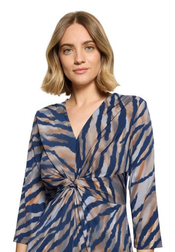 Animal Print Long Dress