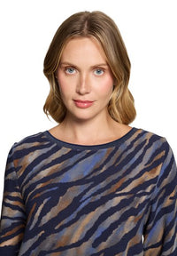 Animal Print Sweatshirt
